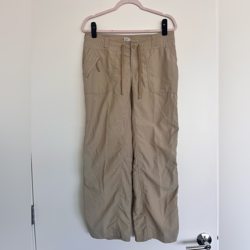 The North Face Tan Cargo Pants Relaxed Fit